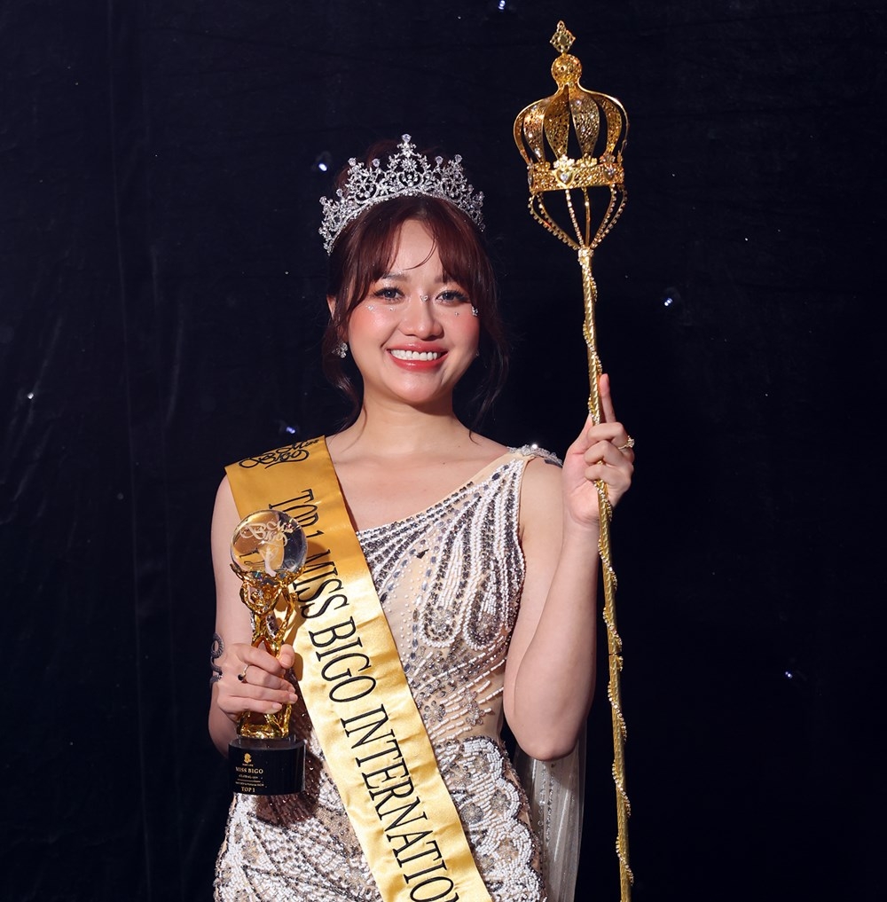 Vietnamese beauty crowned Miss Bigo 2025 in Ho Chi Minh City